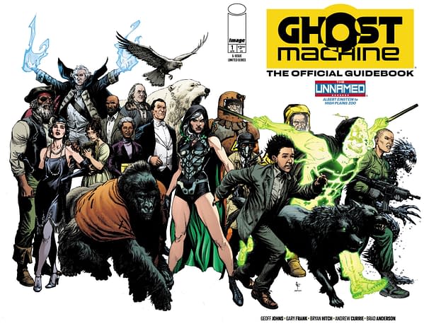 Cover image for Ghost Machine: The Official Guidebook #1