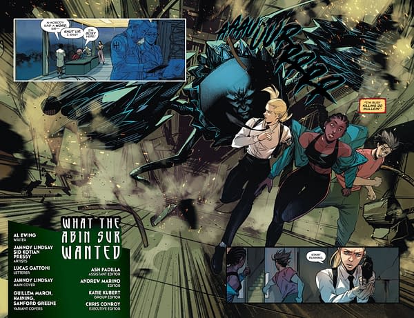 Interior preview page from Absolute Green Lantern #12