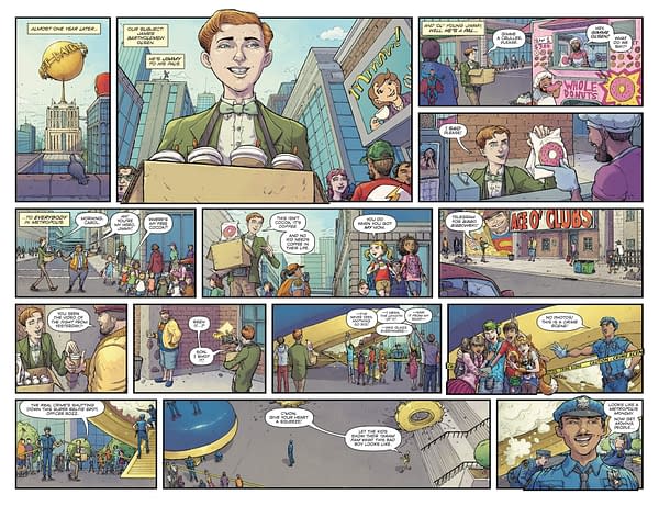 Interior preview page from Bizarro Year None #1