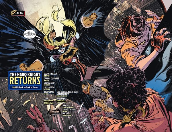 Interior preview page from Harley Quinn #60