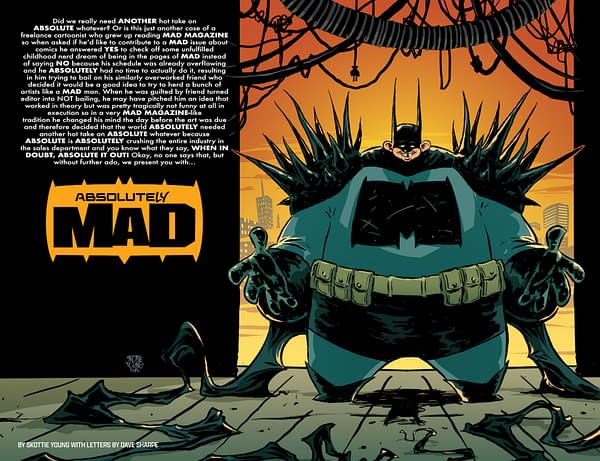 Interior preview page from Mad About DC #1