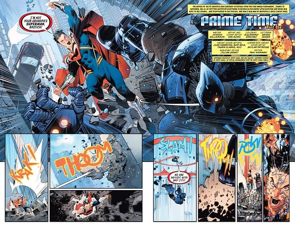 Interior preview page from Superman #38