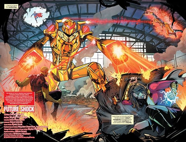 Interior preview page from Action Comics #1097