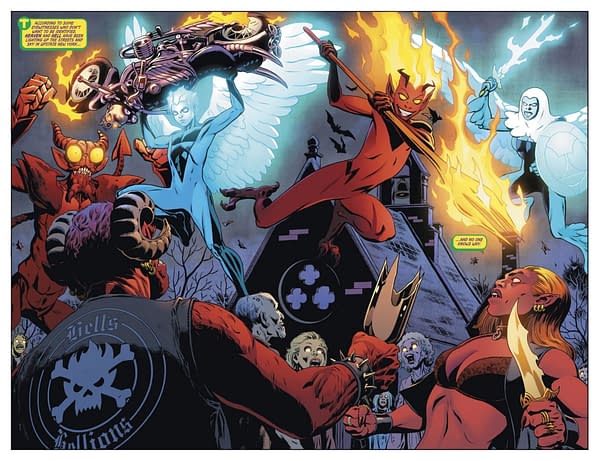 Interior preview page from Hornsby & Halo #0