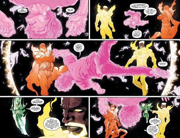 Interior preview page from Absolute Green Lantern #14