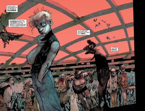 Interior preview page from Bleeding Hearts #5