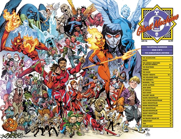 Cover image for Ghost Machine: The Official Guidebook #3