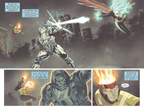 Interior preview page from The Fury of Firestorm #4