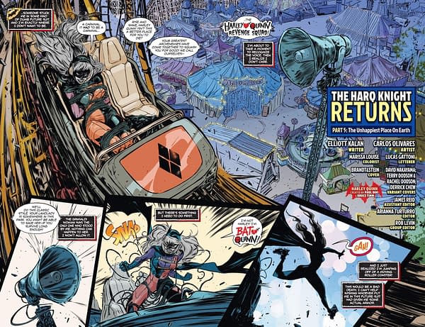 Interior preview page from Harley Quinn #64