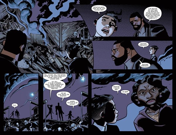 Interior preview page from POWERS 25 #11 MICHAEL AVON OEMING COVER
