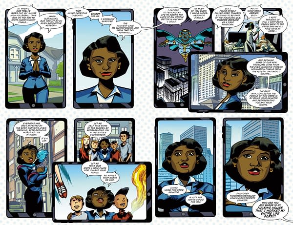 Interior preview page from POWERS 25 #11 MICHAEL AVON OEMING COVER