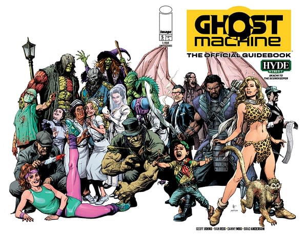 Cover image for Ghost Machine: The Official Guidebook #5