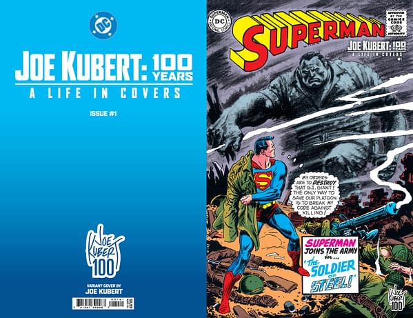 Cover image for Joe Kubert: 100 Years – A Life in Covers #1