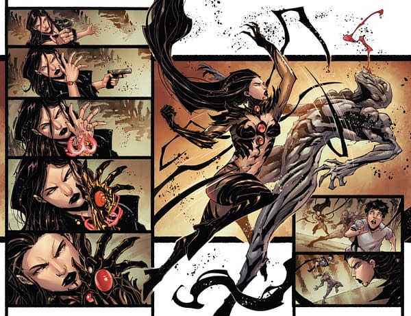 Witchblade #25 Preview: Sara and Jake Can't Catch a Break