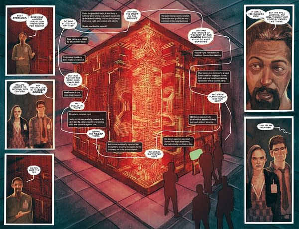 Interior preview page from THE SMART DIVISION #2 JOHN PEARSON COVER