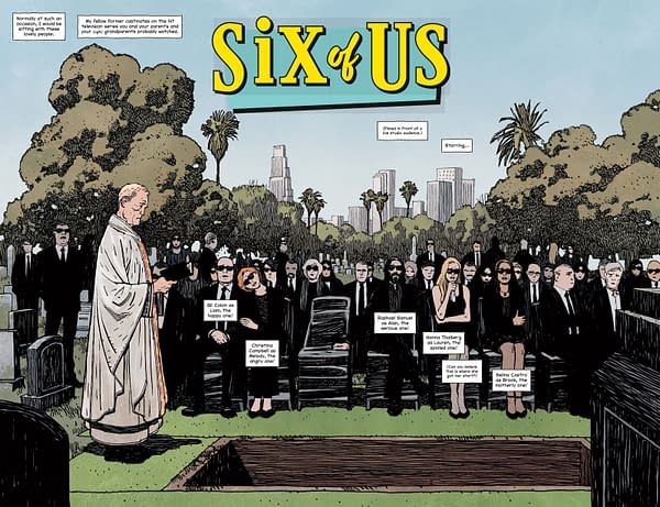 Interior preview page from SIX OF US #1 GABRIEL HERNáNDEZ WALTA COVER
