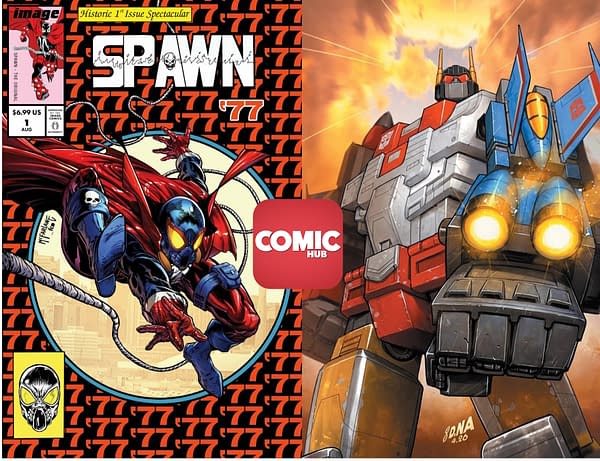 Spawn 77 & Transformers Take The Top 10 Weekend Comics Bestseller Chart