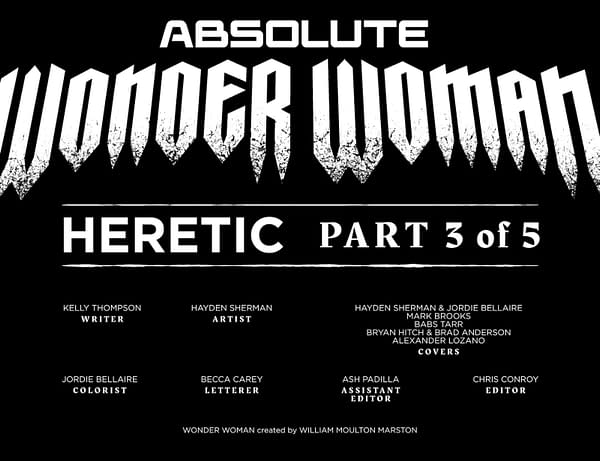 Absolute Wonder Woman #25 Preview: Cheetah Gets Spotted