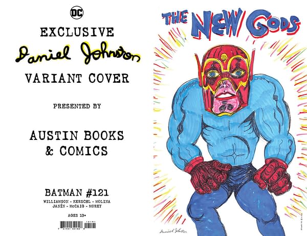DC Comics To Issue Posthumous Daniel Johnston Covers For Batman #121