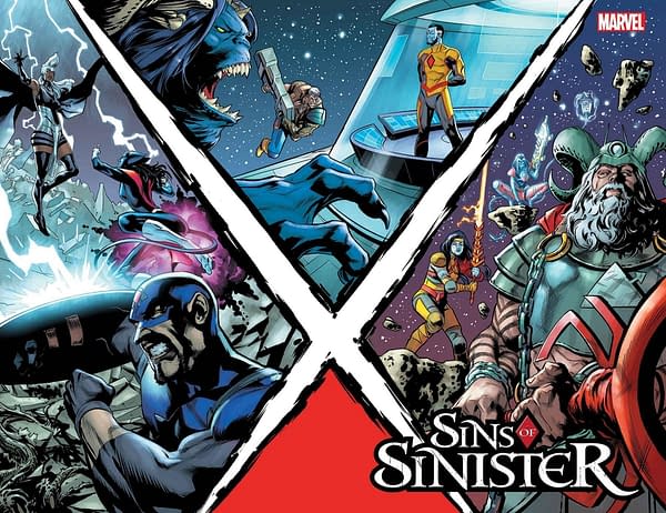 Cover image for SINS OF SINISTER 1 SHAW WRAPAROUND VARIANT