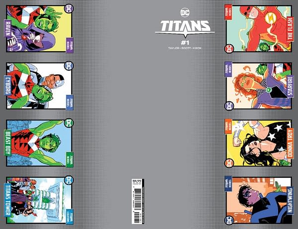 Titans #1 Gets Trading Card Variant - But Not Like X-Force