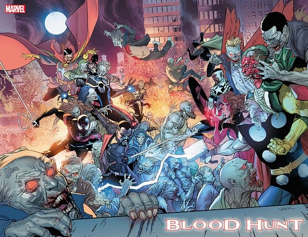 Cover image for BLOOD HUNT #1 LEINIL YU WRAPAROUND VARIANT [BH]