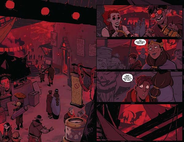 Interior preview page from Wynd The Power Of The Blood #1