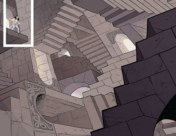 Interior preview page from Jim Henson's Labyrinth #8