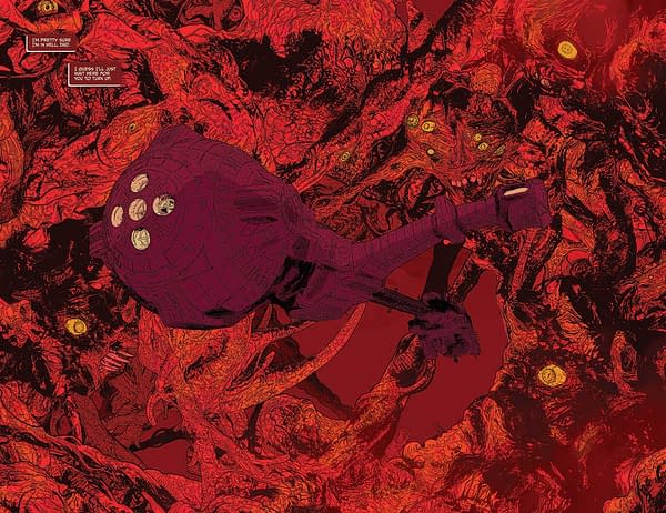 Interior preview page from EVENT HORIZON: DARK DESCENT #2 JEFFREY LOVE COVER