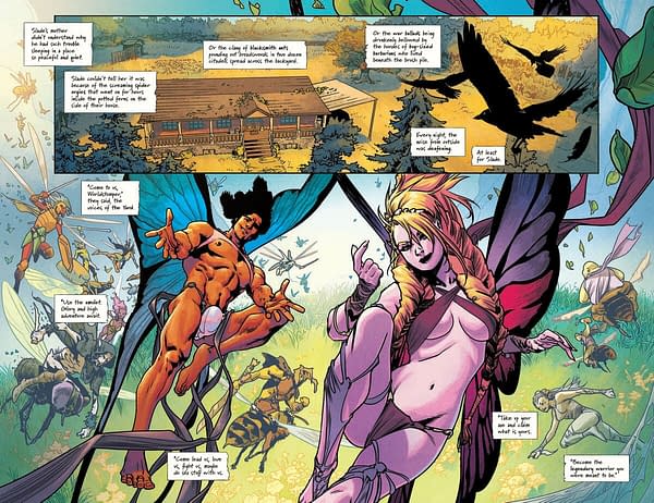 Interior preview page from Bug Wars: The Coming of The Wardoom #1