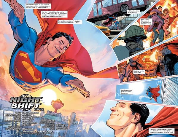 Interior preview page from Superman #43