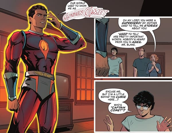 Captain Comet Action Comics Superboy