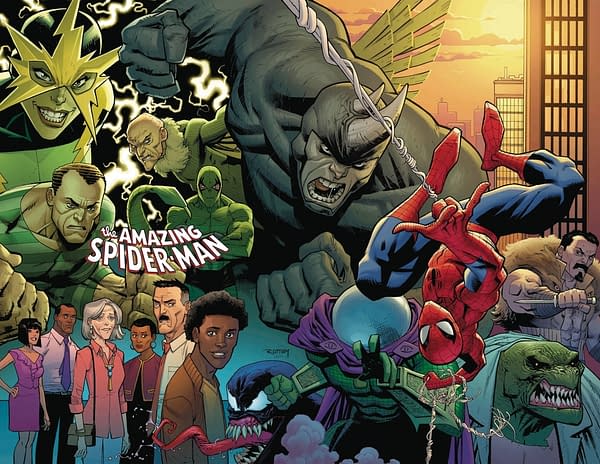 A Barrage of Amazing Spider-Man #1 Covers for Volume 5