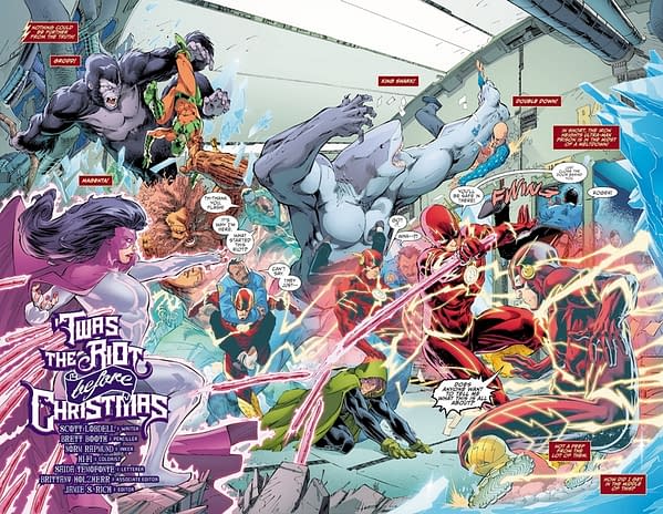 100-Page World's Greatest Super-Heroes Holiday Special Hits Walmart on Sunday With a Lobdell/Booth/Rapmund Flash Story