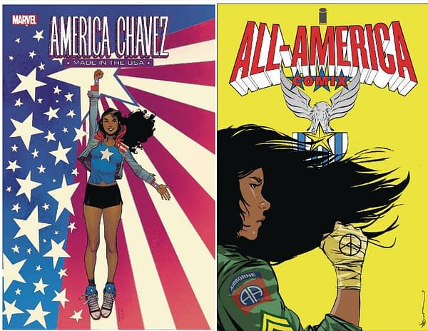 America Chavez and America Vasquez Both Get #1 in June - And Chavez Written By Vasquez
