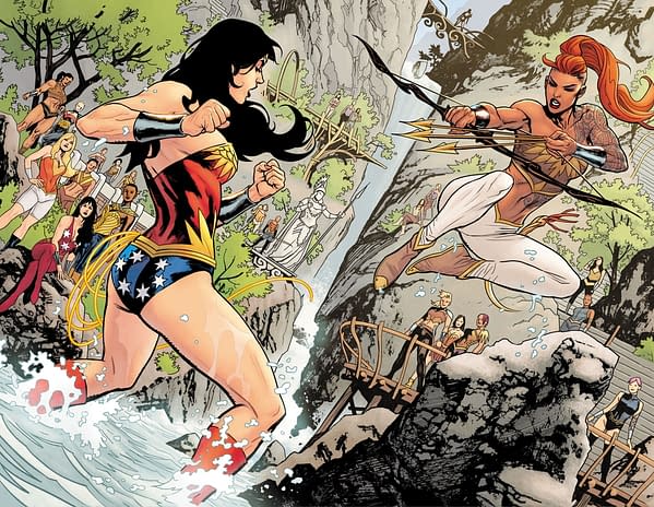 DC Shows Off Wonder Woman Earth One Vol 3 Artwork But Not Well Enough