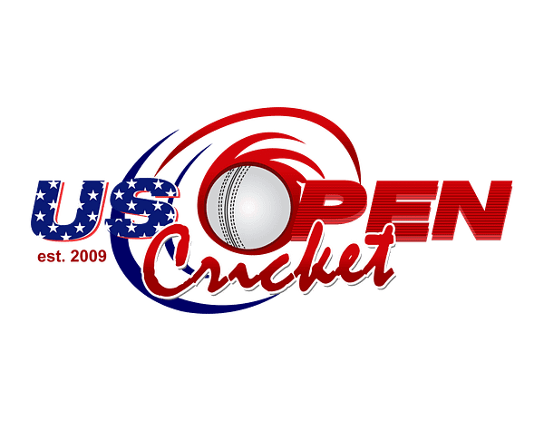 The logo for U.S. Open Cricket, an organization we assure you exists, which is teaming with Valiant Entertainment to honor first responders with advertisements for Valiant's D-list superheroes.