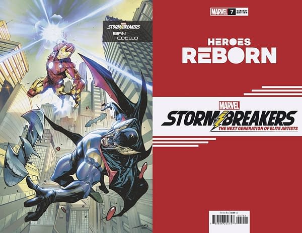 Cover image for HEROES REBORN #7 (OF 7) COELLO STORMBREAKERS VAR