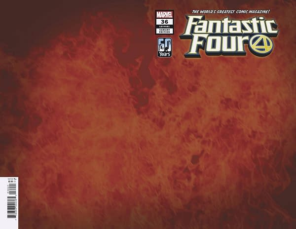 Cover image for FANTASTIC FOUR #36 WRPAD FLAME VAR