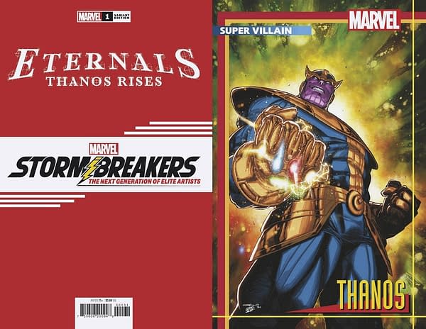 Cover image for ETERNALS THANOS RISES #1 COELLO STORMBREAKERS VAR
