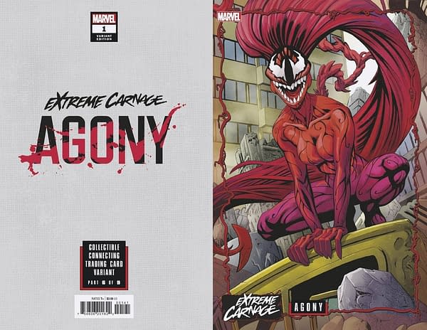 Cover image for EXTREME CARNAGE AGONY #1 JOHNSON CONNECTING VAR