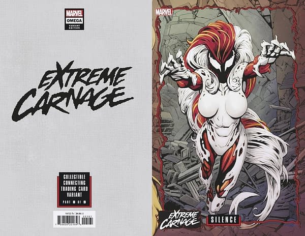 Cover image for EXTREME CARNAGE OMEGA #1 JOHNSON CONNECTING VAR