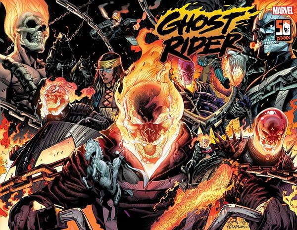 Cover image for GHOST RIDER 1 STEGMAN WRAPAROUND VARIANT