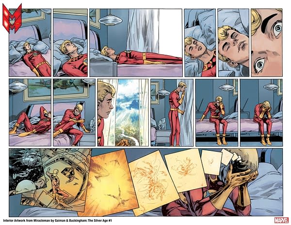 Compare How Mark Buckingham Has Redrawn Miracleman Silver Age