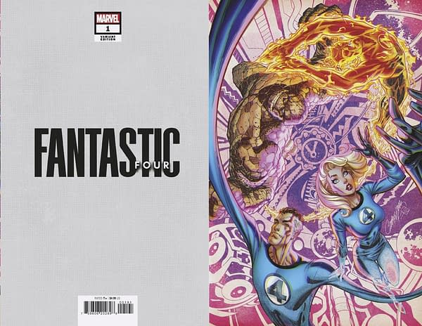 Cover image for FANTASTIC FOUR 1 JS CAMPBELL VIRGIN ANNIVERSARY VARIANT