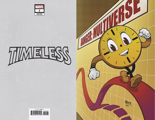 Cover image for TIMELESS 1 [2022] NAUCK MISS MINUTES VIRGIN VARIANT