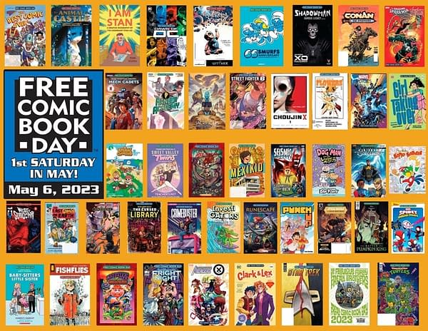 Top-Selling Free Comic Book Day Titles Of 2023