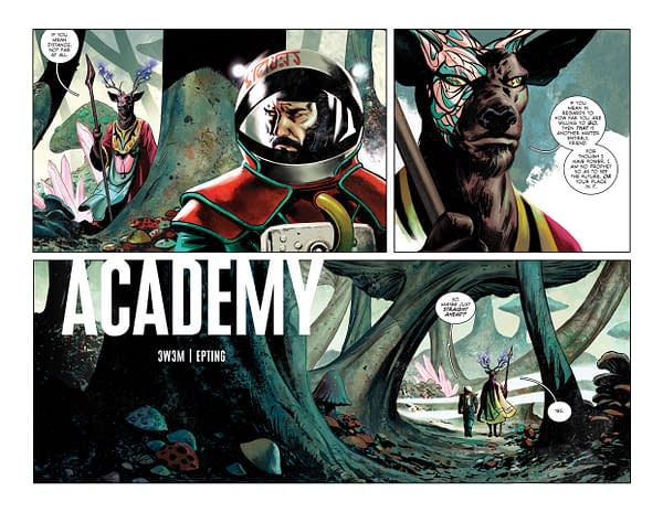 Steve Epting's Academy From 3W3M Gets A Newsprint Edition