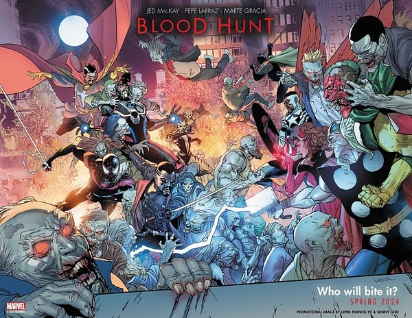 Marvel Launches Blood Hunt Vampire Ctossover With Avenger