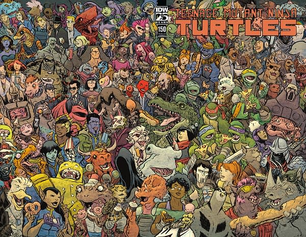 Cover image for Teenage Mutant Ninja Turtles #150 Variant D (Lonergan Wraparound Variant)